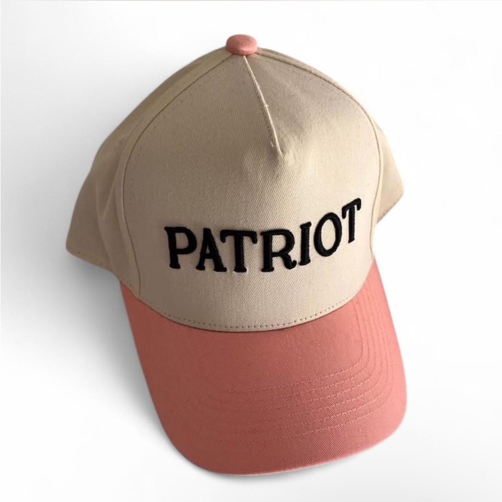Patriot Beige and Pink Cap